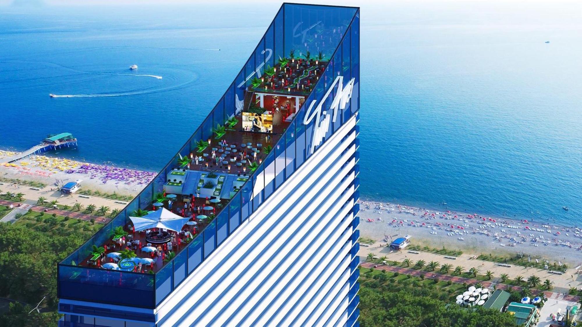 Апарт отель Orbi City Sea View Батуми Экстерьер фото